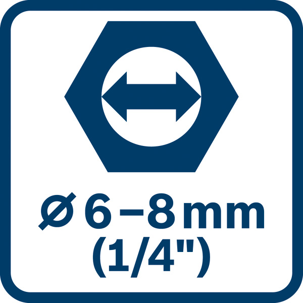 Spannzangendurchmesser Logo/Symbolbild