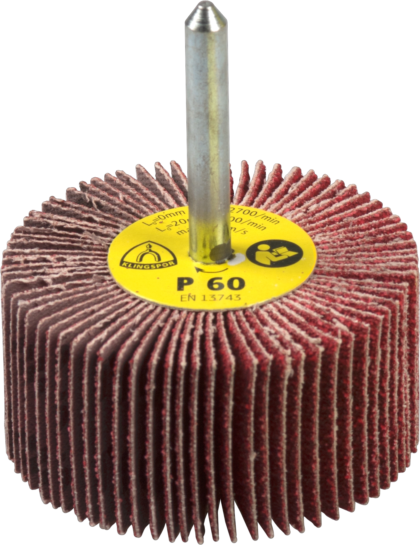 KM 615 Schleifmopstifte Multibindung, 40 x 20 x 6 mm Korn 60