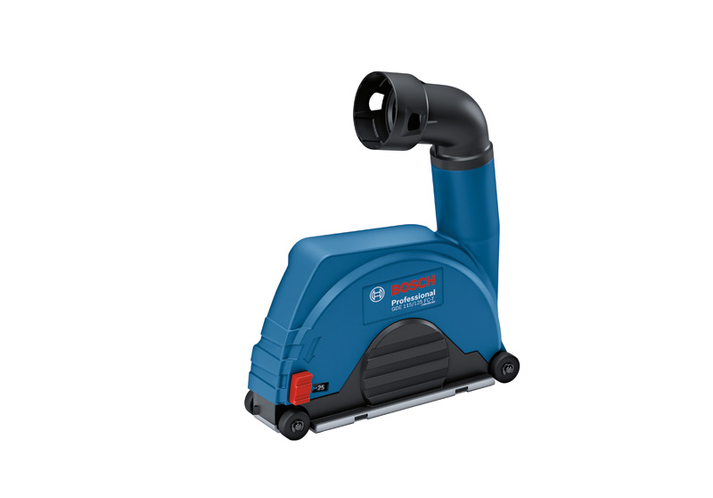 Bosch GDE 115/125 FC-T Staubabsaugschutz für Winkelschleifer. Produktbild dynamisch