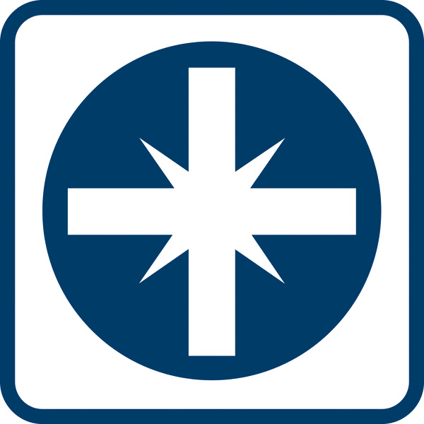 Pozidriv-Schraubendreher Logo/Symbolbild