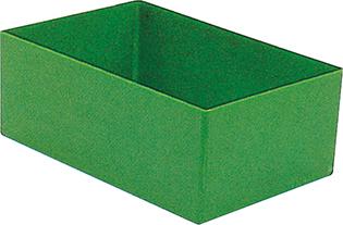Kunststoffeinsatz 108x162x 63mm grün (H) Kunststoffeinsatz 108x162x 63mm grün (H)