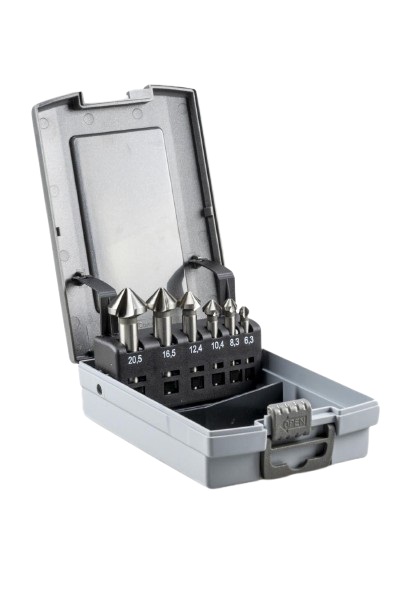 Artikelhauptbild QUALITAS Kegelsenkersatz DIN335 / 6tlg.