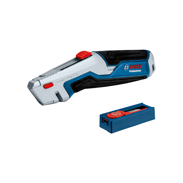 Bosch Universalmesser-Set mit Wechselklingensystem. Produktbild Lieferumfang