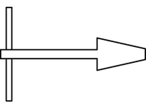AMECOIL-Ausdrehwerkz. ART 88337 AMECOIL Ausdrehwerkzeug Nr. 1 M 2,5 - M 8 S normal