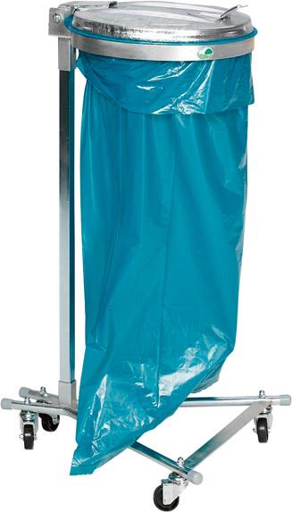 Abfalls. verz. m.4 RollenH 980 mm Metalldeckel VAR Abfalls. verz. m.4 RollenH 980 mm Metalldeckel VAR