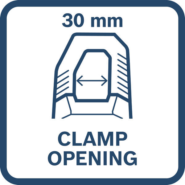 Klemmöffnung 30 mm Logo/Symbolbild