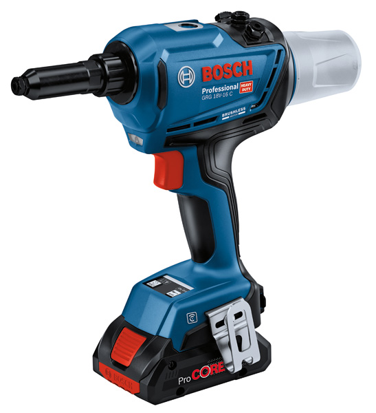 Akku-Nietpistole 18 V von Bosch . Verpackungsbild