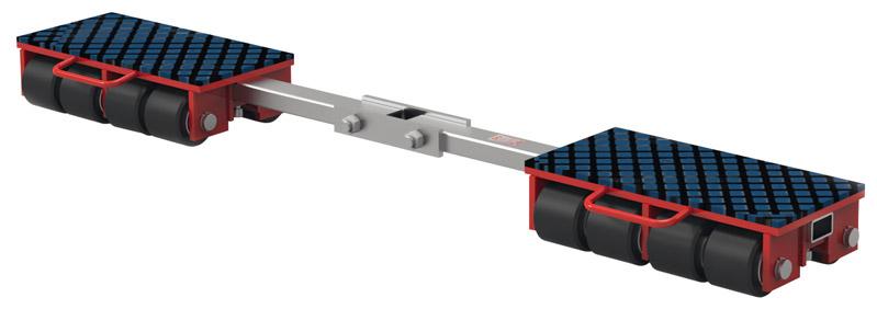 Transportfahrwerk 12000 kg lenkbar Transportfahrwerk 12000 kg lenkbar