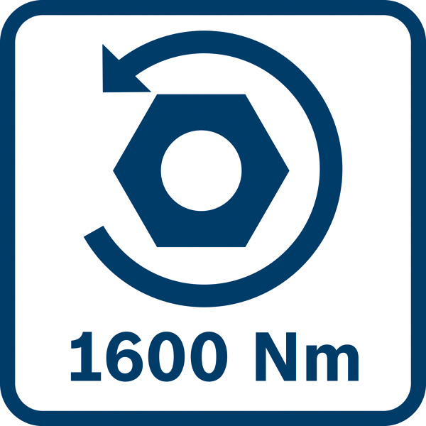 Losbrechmoment 1600 Nm Logo/Symbolbild