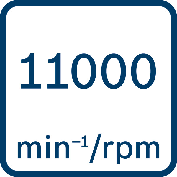 11000 U/min Logo/Symbolbild