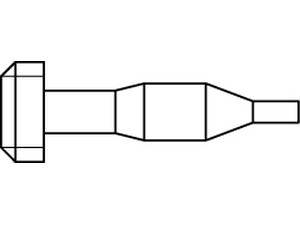 AMECOIL-Einbauzubehör ART 88334 Spindel u. Vorspannpatrone M 10 x 1 S normal