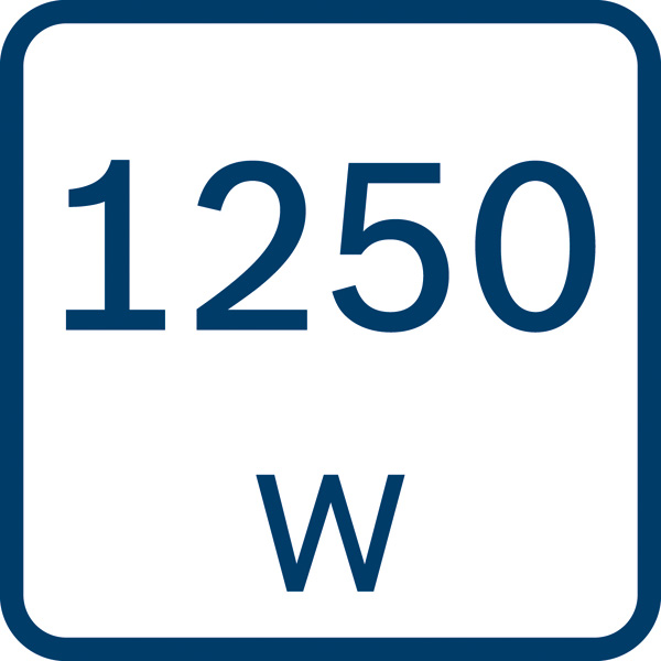 1250 Watt Logo/Symbolbild