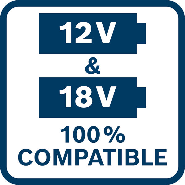 12V 18V kompatibel Logo/Symbolbild