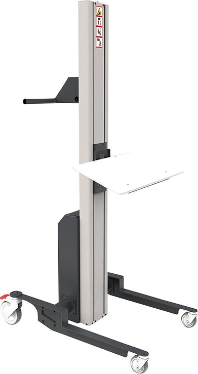 EDMOLIFT Elektrolifter WP55 S Plattform H500xø500mm Hub 1200mm Tragkraft 50kg