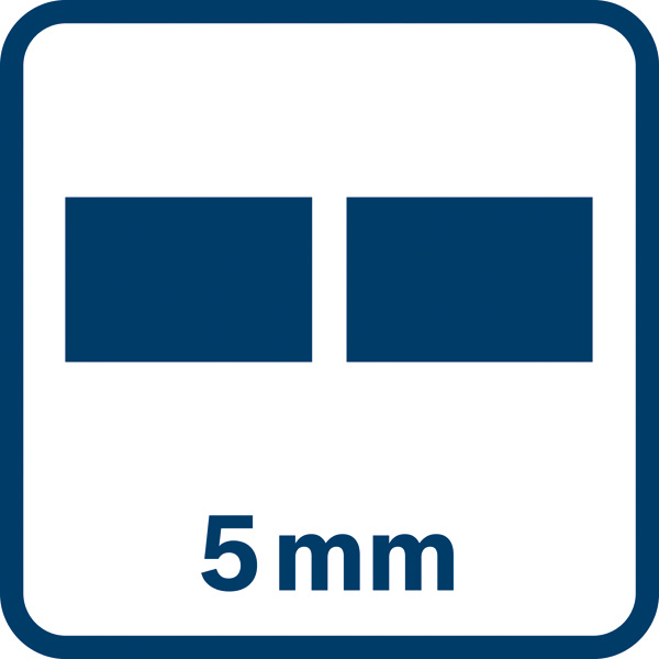 Schnittbreite 5 mm Logo/Symbolbild