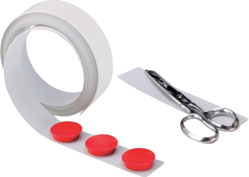 Metallband, 5m Rolle weiß, 35mm breit Metallband, 5m Rolle weiß, 35mm breit