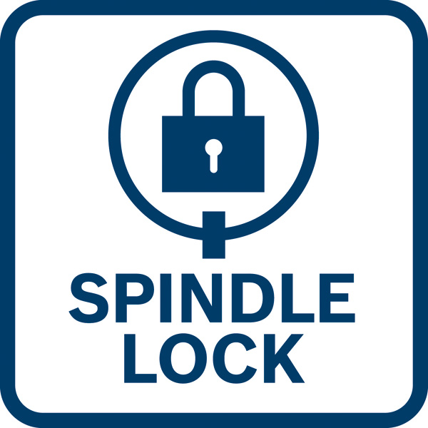 Spindelarretierung Logo/Symbolbild
