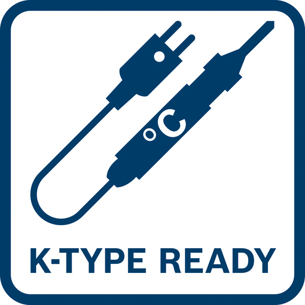 Thermoelement Typ K Logo/Symbolbild