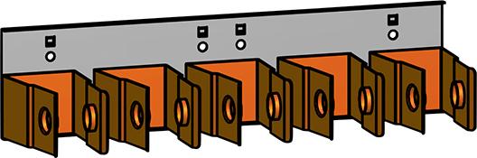 Kabelabroller 5-fach passend f. Lochwände Lochung 10X10 mm RAL 7019Rollenbreite bis 70mm Kabelabroller 5-fach passend f. Lochwände Lochung 10X10 mm RAL 7019Rollenbreite bis 70mm