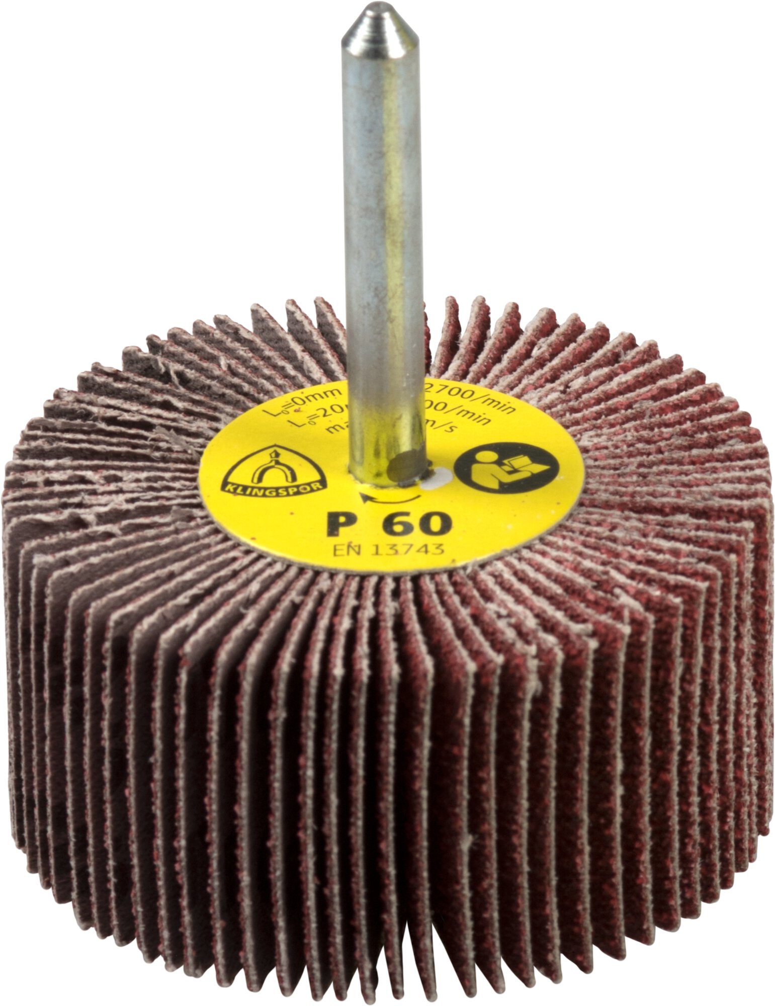 KM 613 Schleifmopstifte, 30 x 15 x 6 mm Korn 40