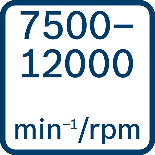 750012000 U/min Logo/Symbolbild