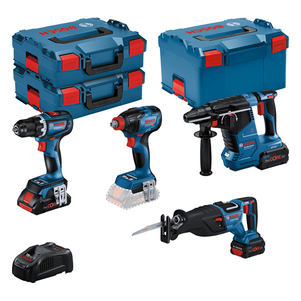 Bosch Akku-Elektrowerkzeug-Set Produktbild