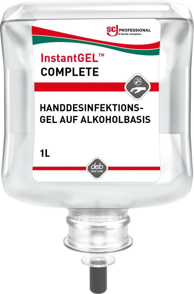 InstantGEL Complete Gel-Handdesinfektion 1 l Kartusche Alkoholbasis InstantGEL Complete Gel-Handdesinfektion 1 l Kartusche Alkoholbasis