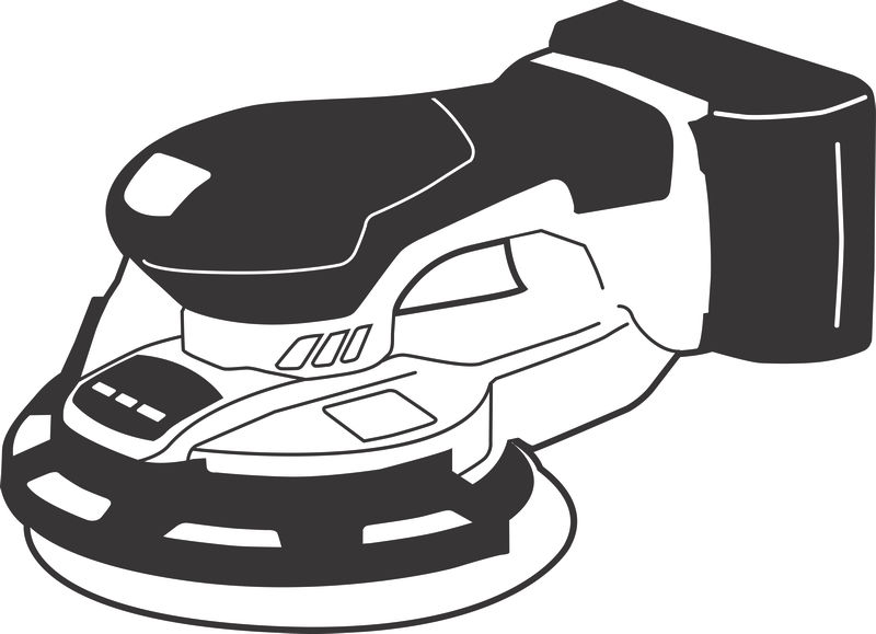 Exzenterschleifer Logo/Symbolbild