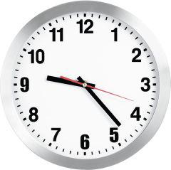 Funk-Wanduhr D300 klass. Ziffernblatt we, Zahlen Mobatime