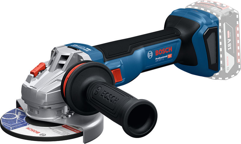 Akku-Winkelschleifer GWS 18V-11 S von Bosch . Produktbild dynamisch