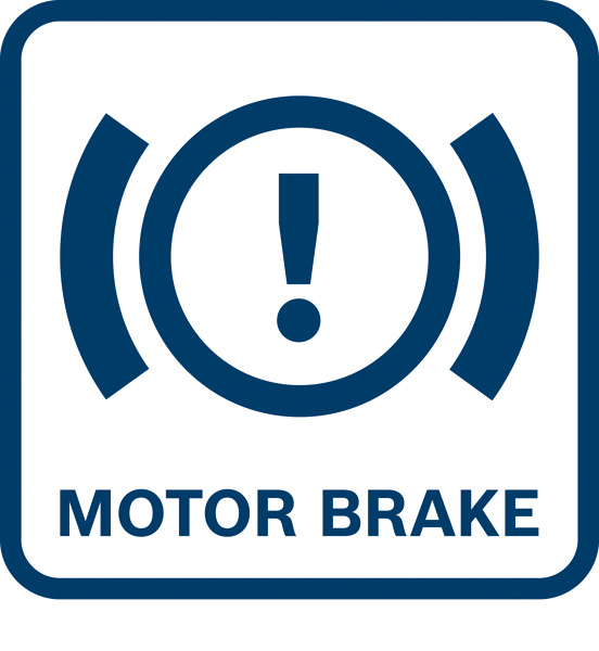 Motorbremse Logo/Symbolbild