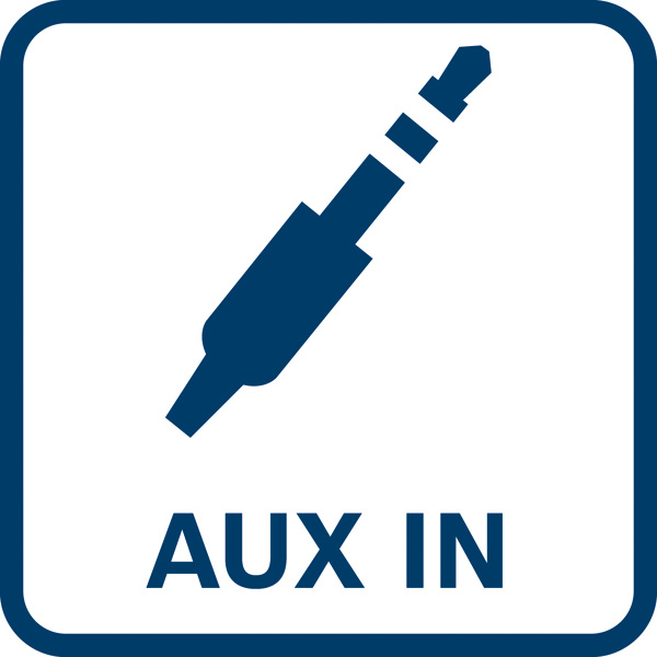 AUX-Eingang Logo/Symbolbild