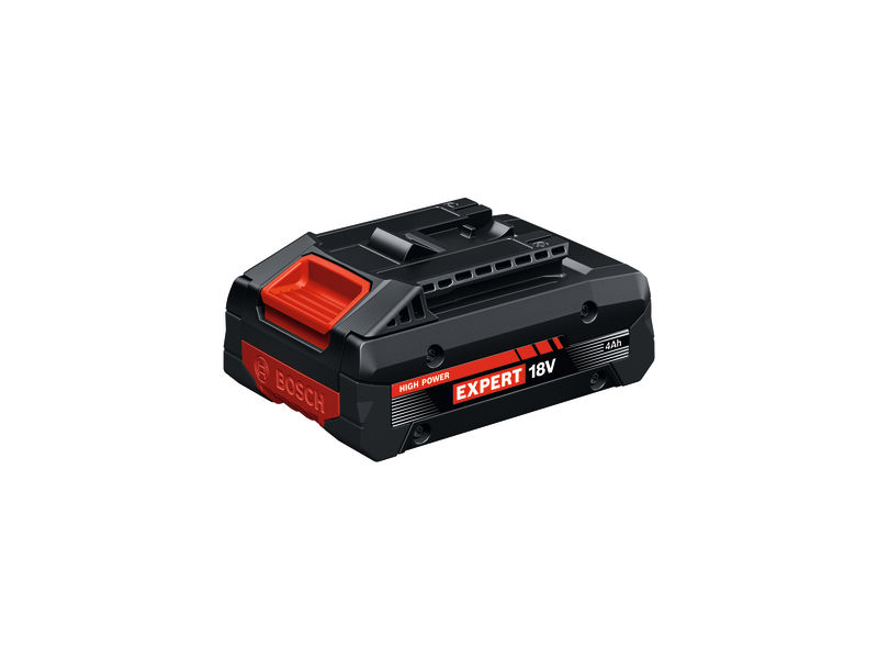 Bosch EXBA18V-40 Akkupack, 18 V 4 Ah Kapazität. Produktbild dynamisch