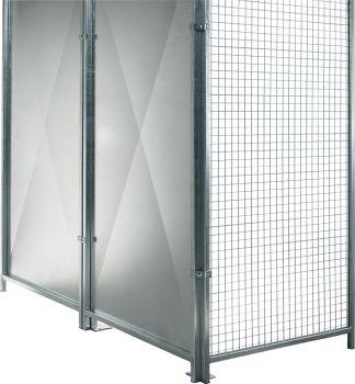 Optional verzinkte Rückwand