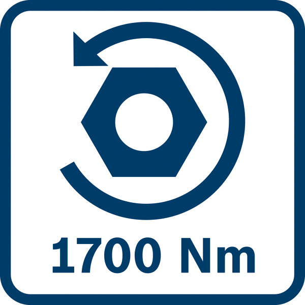 Losbrechmoment 1700 Nm Logo/Symbolbild