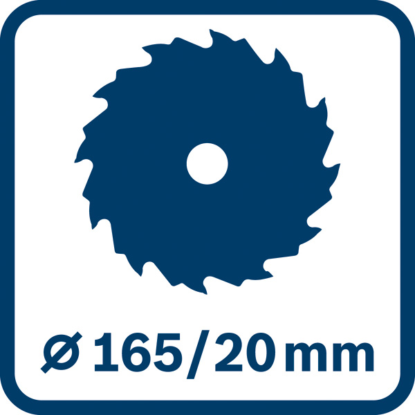 165/20 mm Logo/Symbolbild