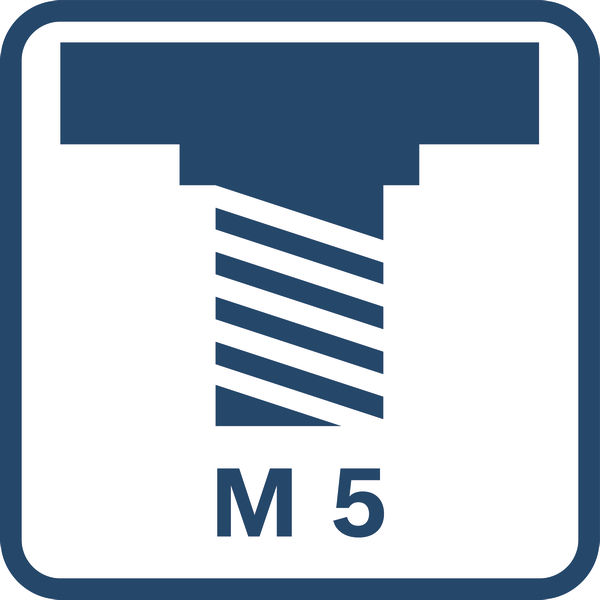 Spindelgewinde M5 Logo/Symbolbild