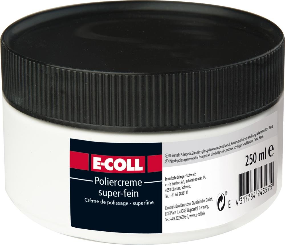 Poliercreme, super-fein 320g Dose, beige E-COLL
