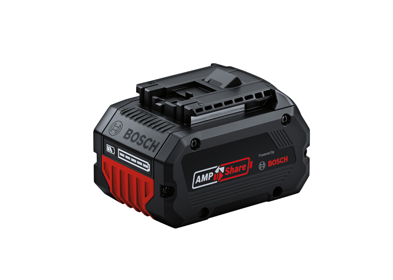Bosch ProCore 18V-Akku mit AMPShare-Technologie. Produktbild dynamisch