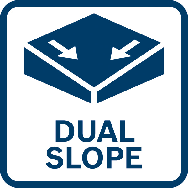 Doppelte Neigung Aufnahmesymbol