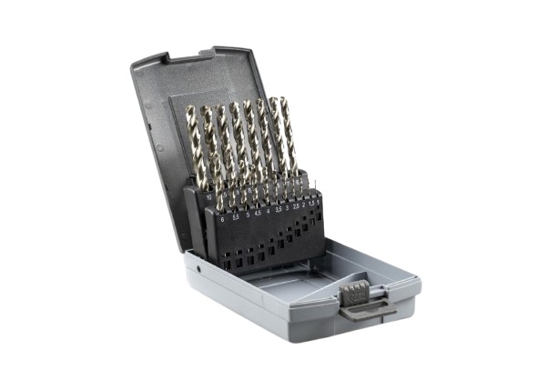 Artikelhauptbild QUALITAS Bohrerkassette HSS-G 19tlg