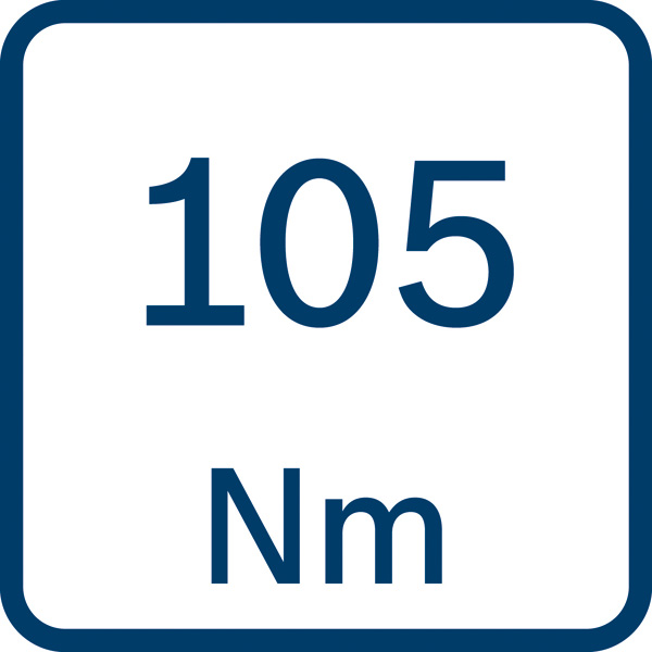 Drehmoment 105 Nm Logo/Symbolbild