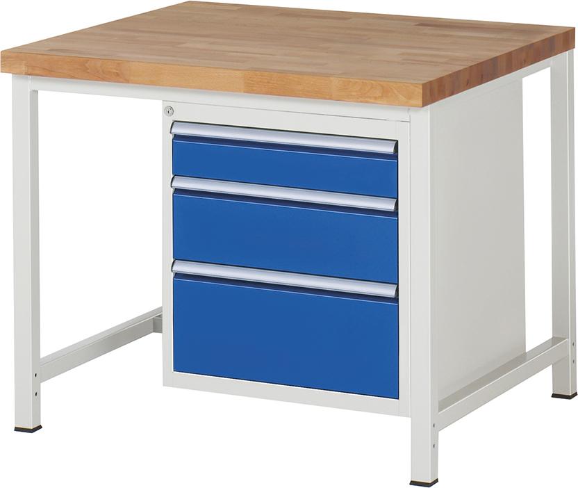 Werkbank B1000xT900 m.3 Sbl. 120/180/240, gr Werkbank B1000xT900 m.3 Sbl. 120/180/240, gr