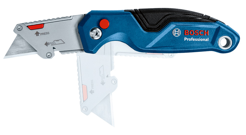 Klappbares Universalmesser von Bosch mit ergonomischem Griff. Produktbild