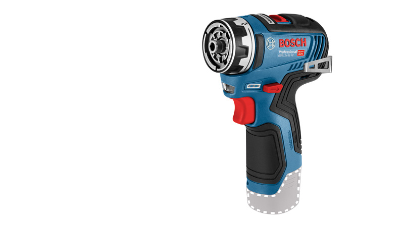 Akku-Bohrschrauber GSR 12V-35 FC von Bosch . Produktbild Lieferumfang