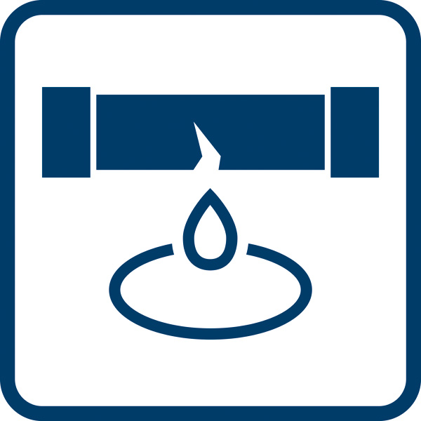 Leckageerkennung Logo/Symbolbild