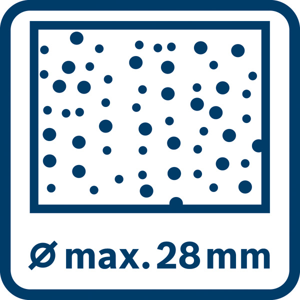 Betonbohrer 28 mm Logo/Symbolbild