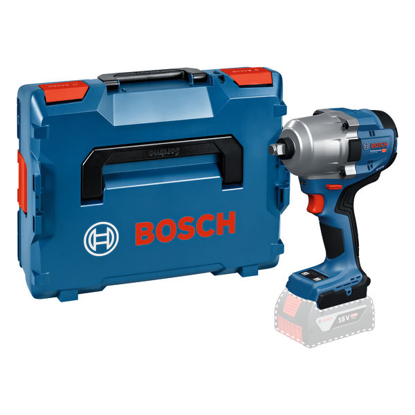 Bosch GDS 18V-780 Akku-Schlagschrauber mit Koffer. Produktbild Lieferumfang