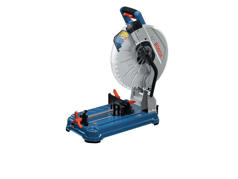 Metalltrennsäge GCD 18V-355 von Bosch für präzise Schnitte. Produktbild dynamisch