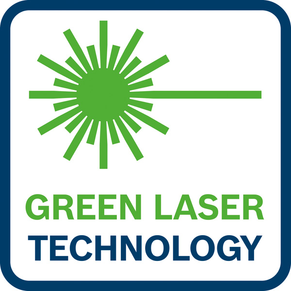 Grüne Lasertechnologie Logo/Symbolbild